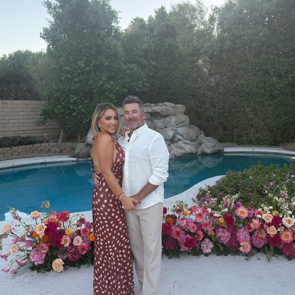 RESA Burgundy Polka Dot Maxi Dress